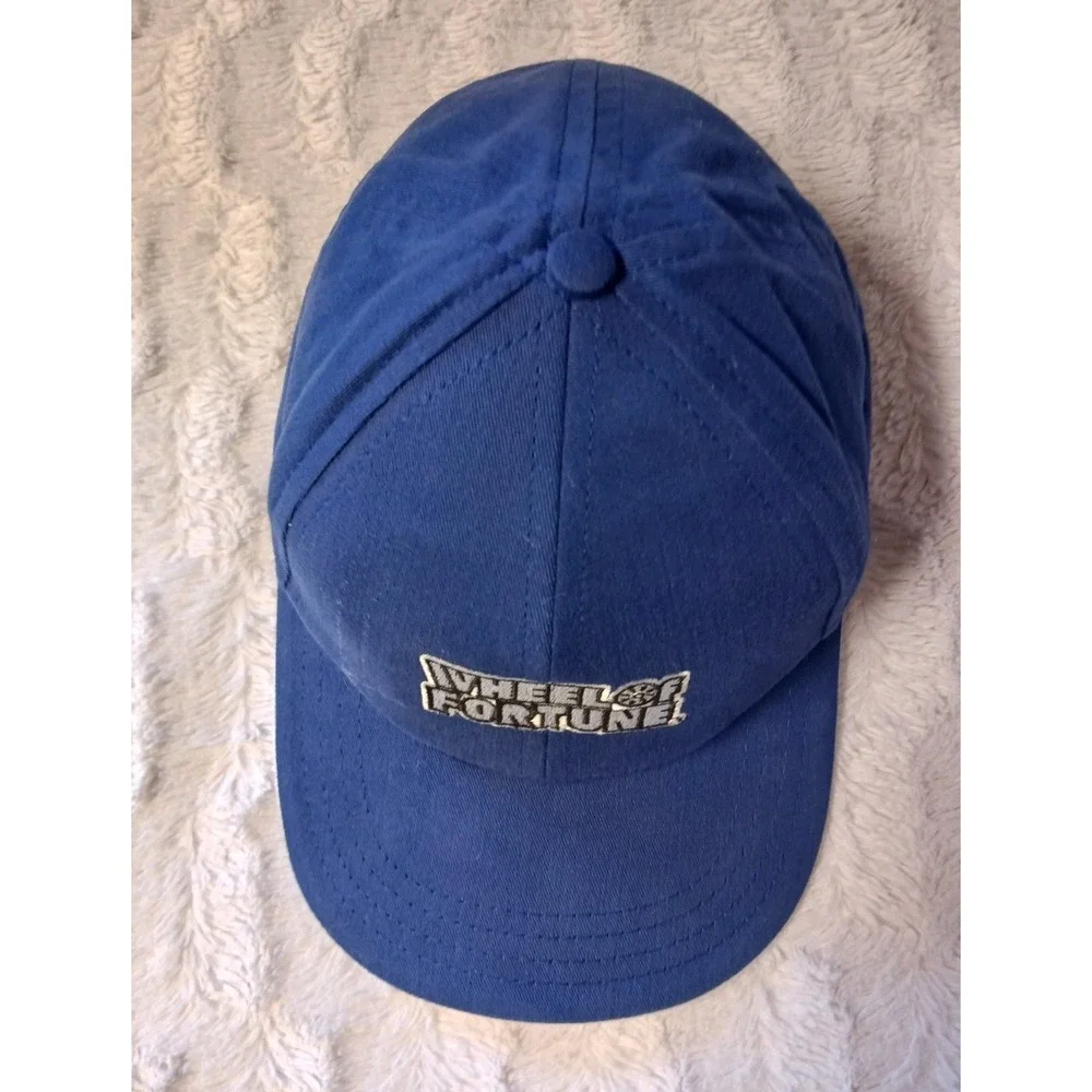 Vintage Wheel of Fortune Hat Snapback Cap Made In USA Embroidered Logo Game Show